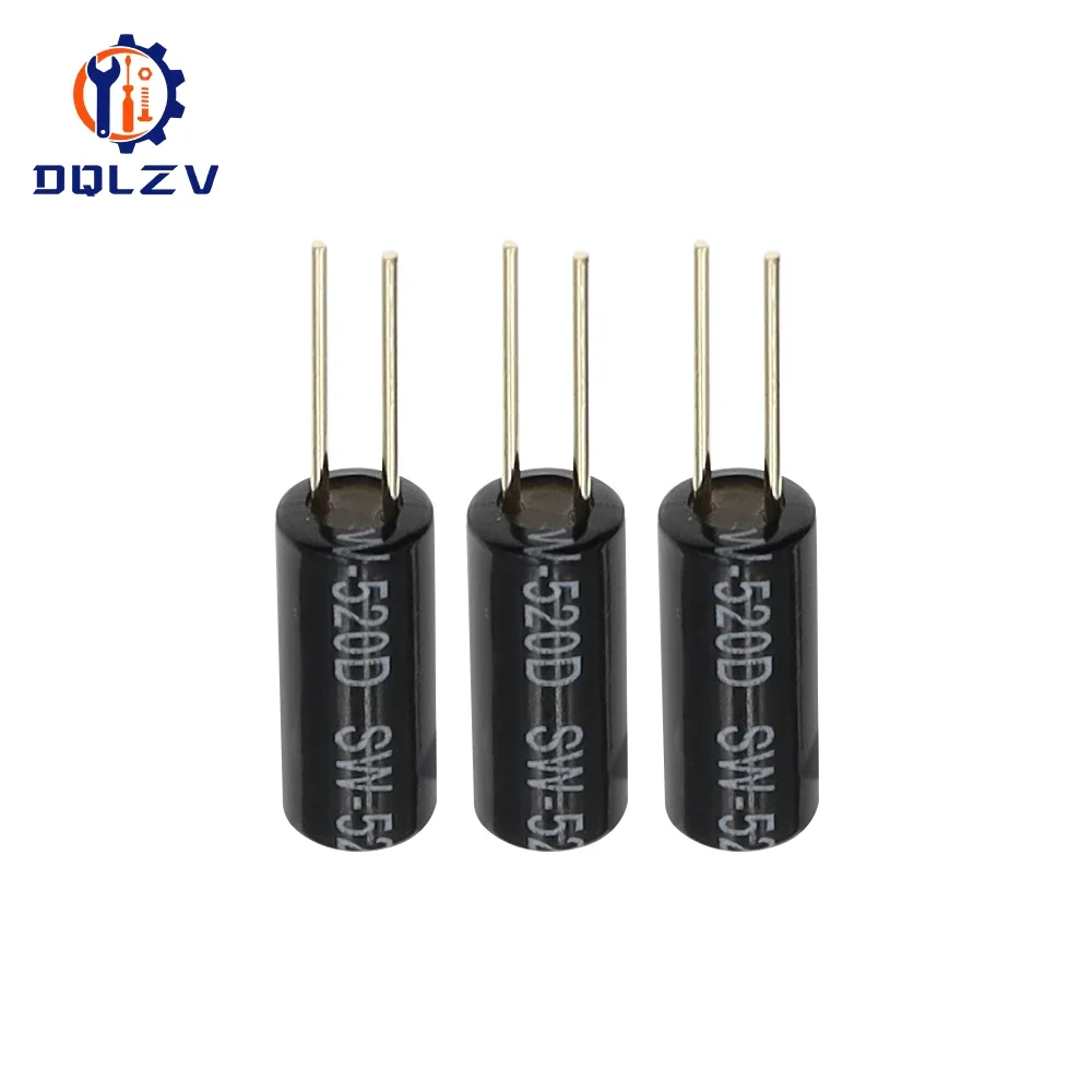 SW-520D Gild Vibration Switches Sensor Metal Ball Tilt Shaking Switch SW520D
