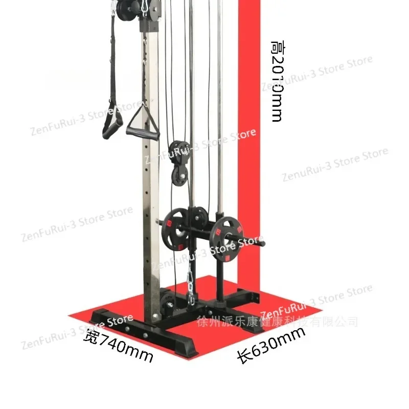 Wall Bird Comprehensive Trainer, High and Low Chest Expander, Multi-functional Combination Fitness Equipment