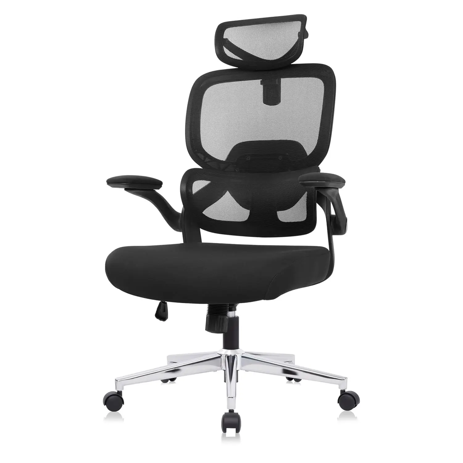 

Эргономичное регулируемое офисное кресло с высокой спинкой, поясничной поддержкой, подголовником, на колесиках, для домашнего офиса, на заказ