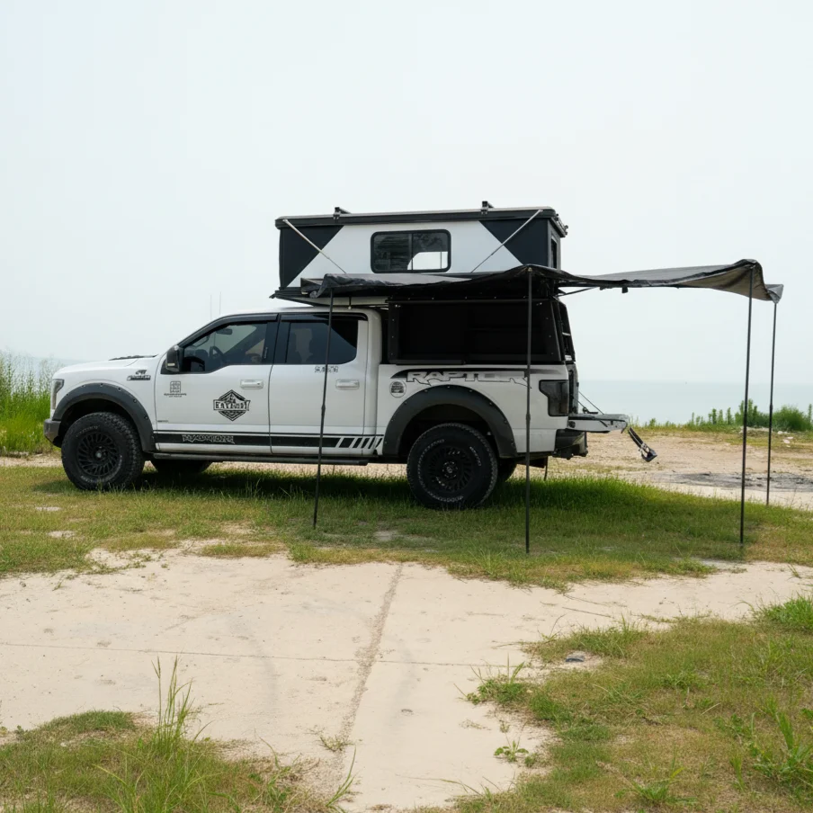 Modern Style Lightweight Foldable Waterproof Expanded Hard Top Canopy Tent For 2-3 Person Outdoor Camping