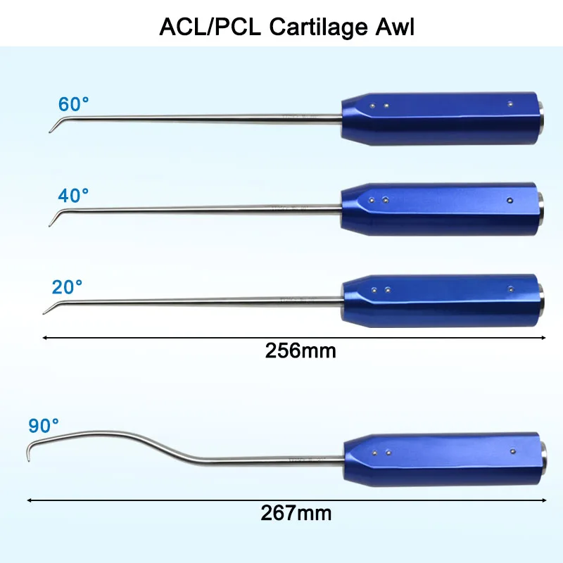 acl-pcl軟骨針、軟骨コーン、靭帯軟骨鑿、整形外科手術器具（アルミハンドル付き）