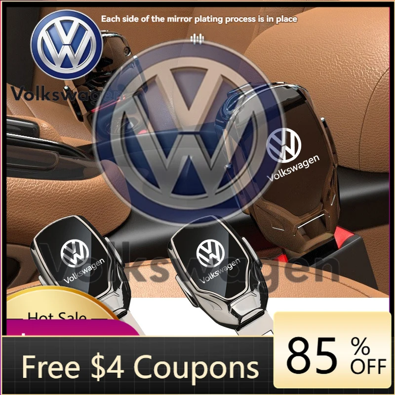 

Наклейка на автомобиль 2026: Горячие стилизационные молдинги для VW Volkswagen Jetta MK5 Golf, 2 шт. — Удлинитель ремня безопасности, накладка на ремень для Volkswagen