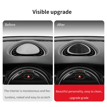 適用於Mini Cooper F55 F56 F54 F57的汽車儀錶板空調出風口中央控制台內裝裝飾配件 8 最佳銷售 迷你庫柏F56配件 - №3