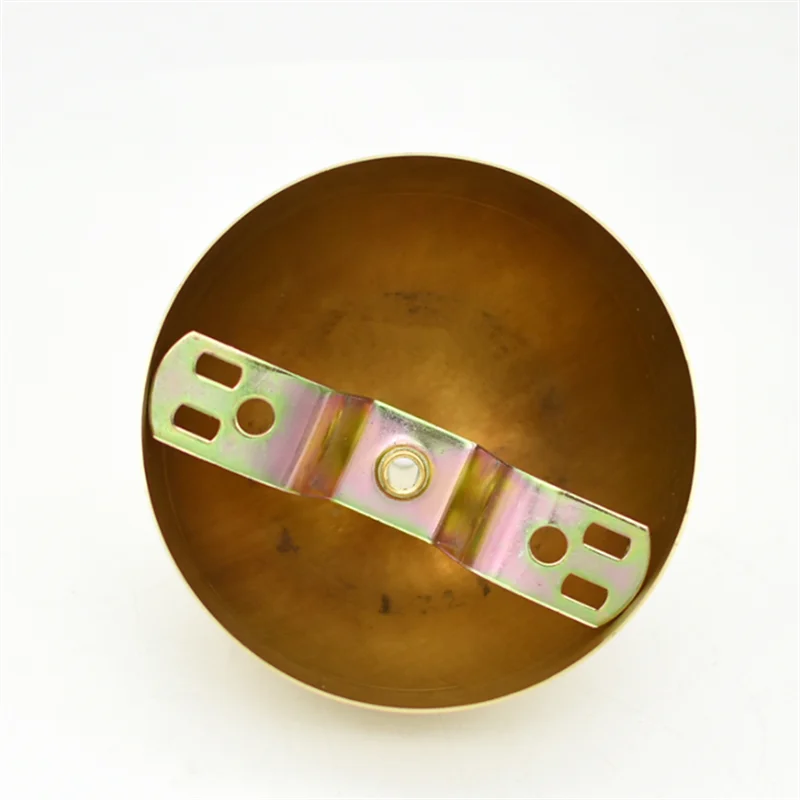 سميكة النحاس لوحة السقف 100% النحاس الثريا السقف ارتفع الشمال ما بعد الحديثة واحدة رئيس ثابت القرص معلقة المظلة #3