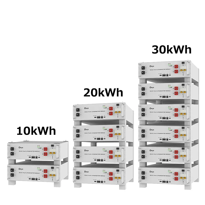 Deye ESS SE-G5.1 Pro-B Manufacturer LiFePO4 51.2V 100Ah Solar Power 6000 Cycle Life Energy Storage Battery