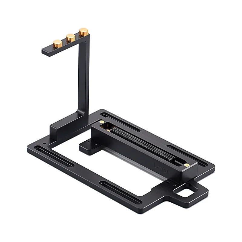 Vertical 90 Degree Mounting Bracket for Graphics Card, PCIE4.0 Extension Cable, Full Speed Non-destructive