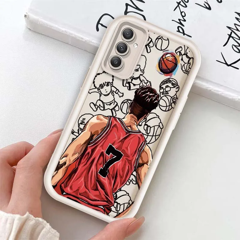 Slam Dunk Anime Kreskówka na Samsung A71 A52 A51 A34 A33 A22 A16 A15 A13 A04 A06 Note 20 Ultra 5G Drabinka Oko