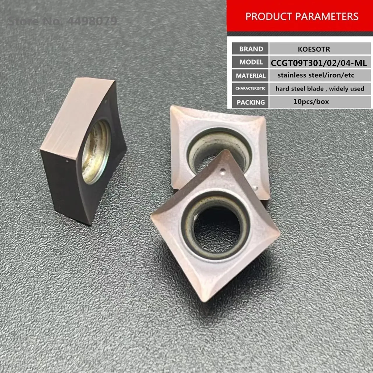 Strumento CNC CCGT09T301 CCGT09T302 CCGT09T304 ML strumenti esterni macchina di centraggio utensile di tornitura finitura in acciaio inossidabile