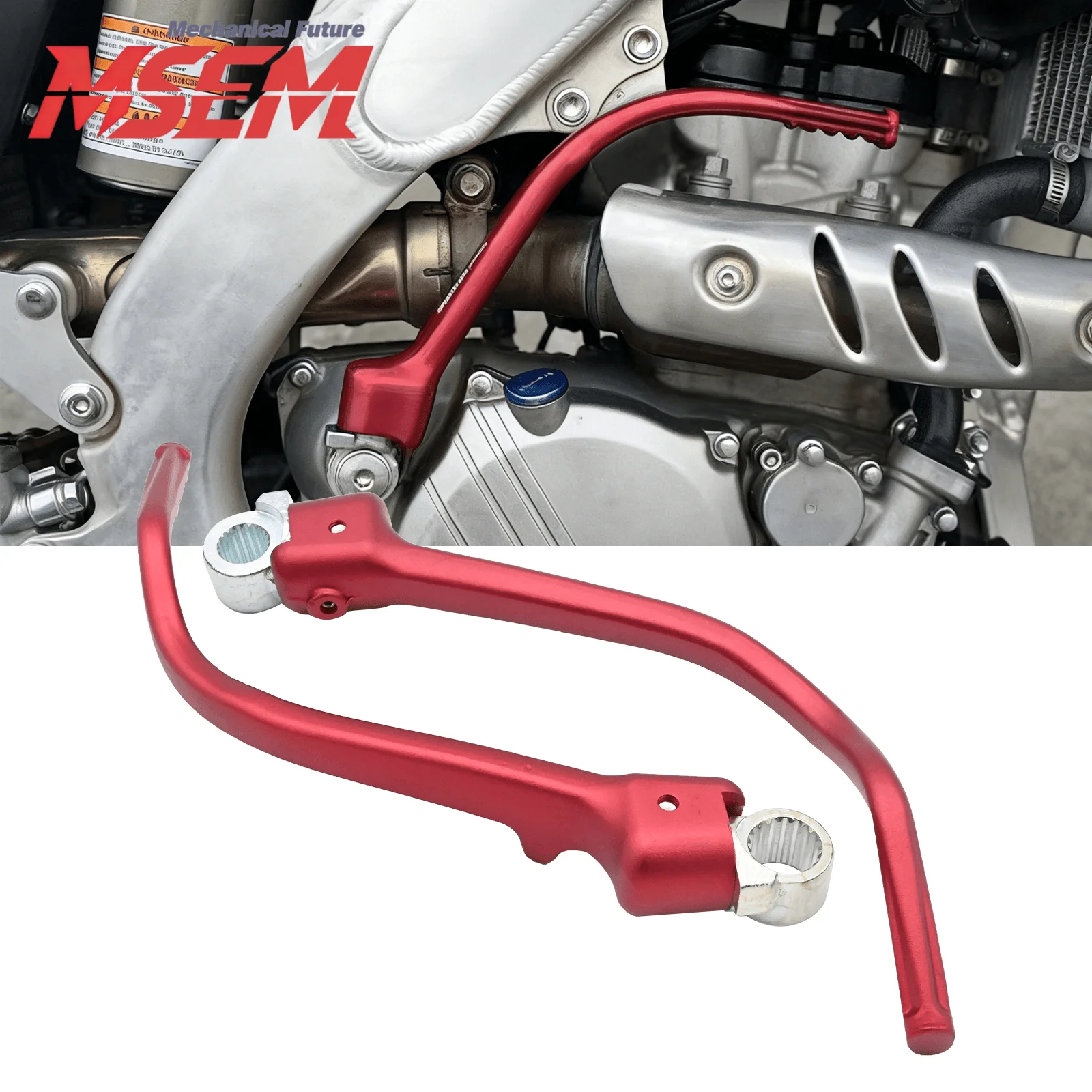 

For Honda CRF250R CRF450R CRF 250R 450R 2012-2016 2017 Universal Parts Motorcycle Forged Kick Start Starter Lever Pedal