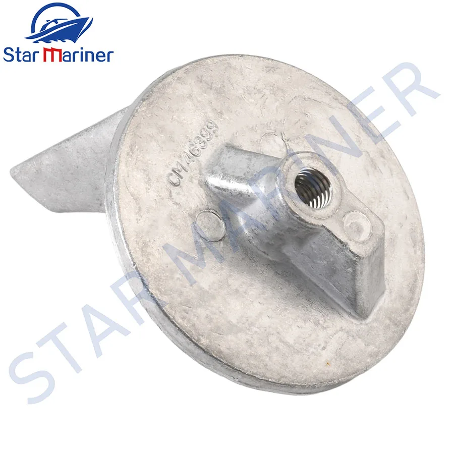 

46399 Trim Tab Anode for Mercury-Mercruiser Outboard Motor 40HP to 150HP 46399A1 46399A2 822777Q1 Boat Engien Part