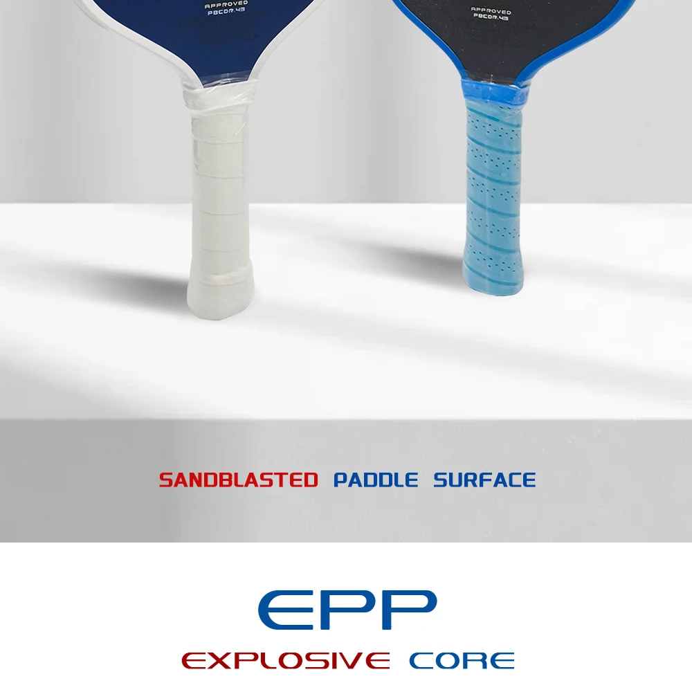 HONOLULU J2CR Heißgepresster Thermoform-CFC-Kohlefaser-Pickleball-Schläger mit Power Rebound 5. Generation Schaumkern USAPA-Zertifiziert – Detail 2