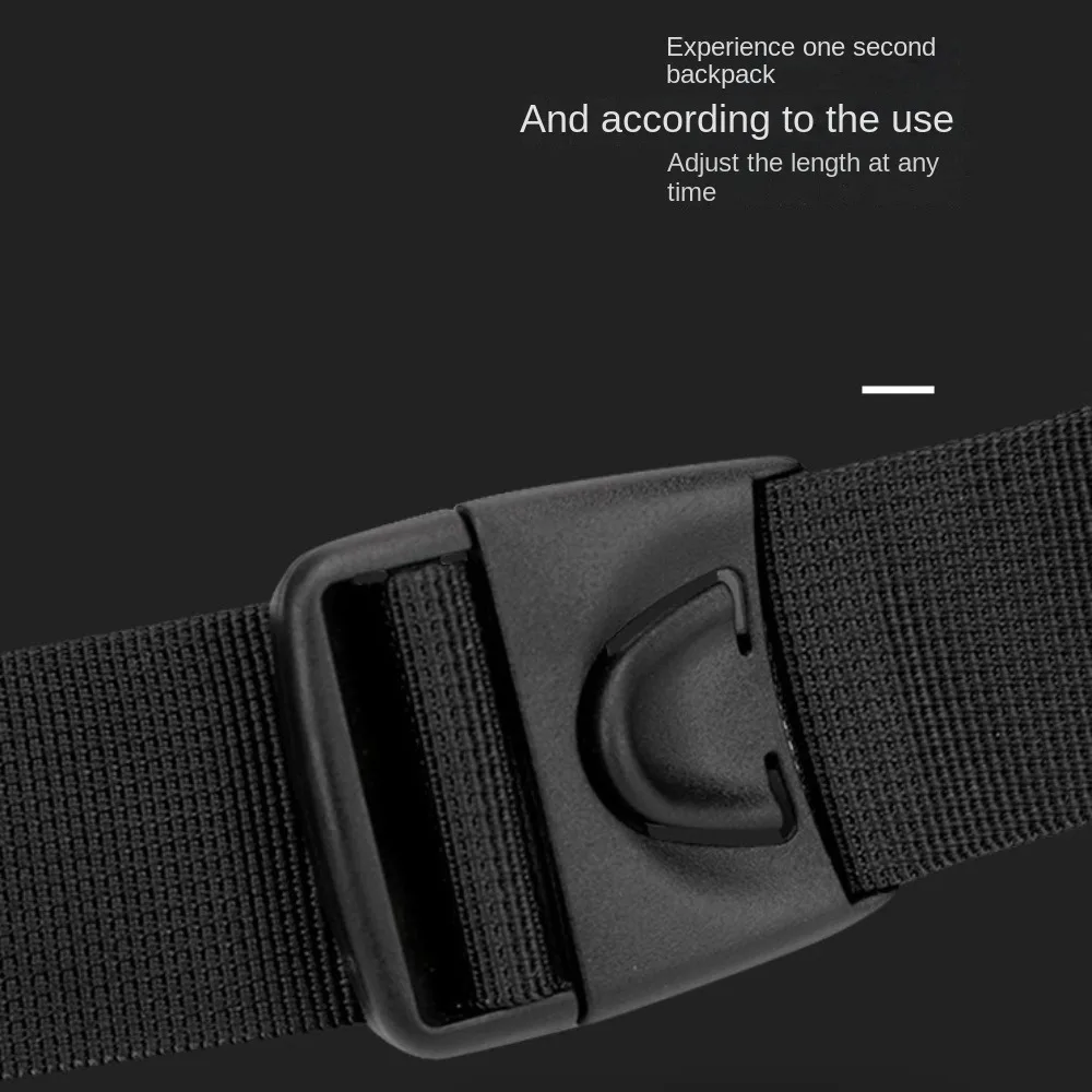 Simple Zipper Men Chest Bag Multipocket Waterproof Men Shoulder Bag Nylon Phone Bag Sports Chest Bag Outdoor