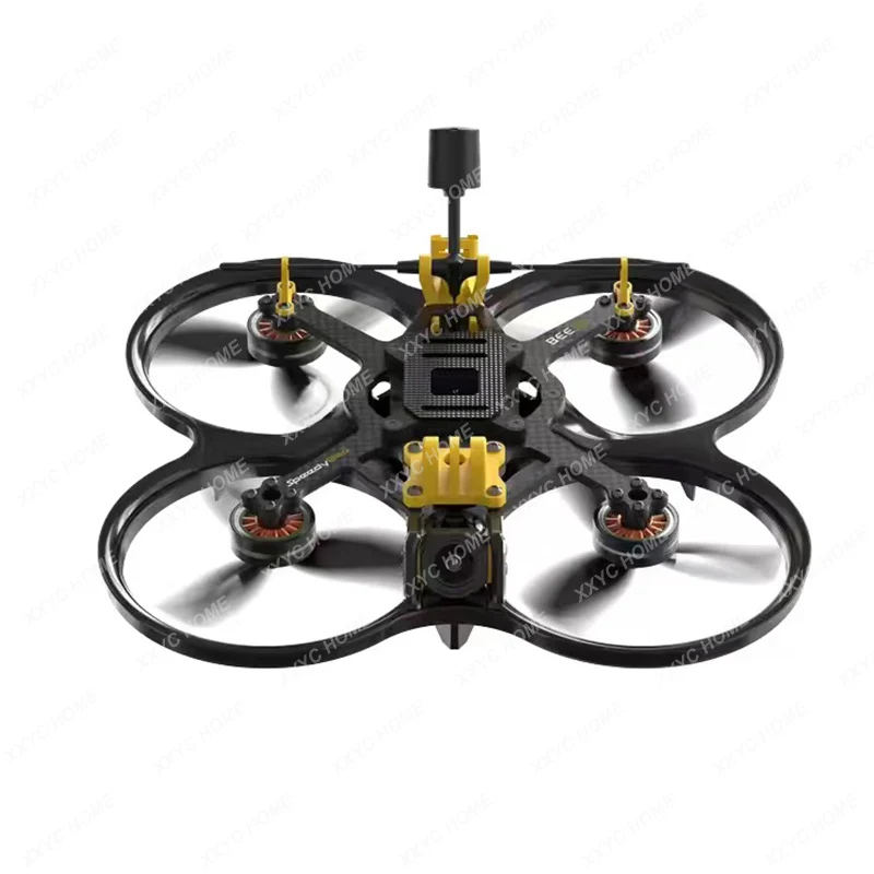 Máquina de cruzamento círculo conjunto de 3,5 polegadas câmera aérea duto drone O3 máquina inteira FPV