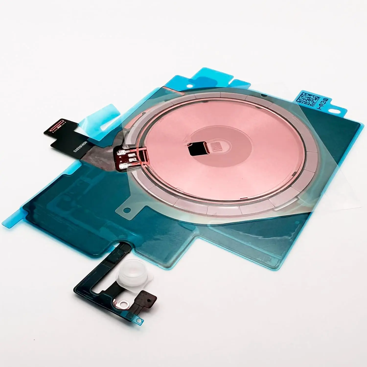 OEM Wireless Charging Coil NFC Antenna Replacement With Led Flash Light Flex Cable For iPhone 14 15 16 Plus Pro 17 Pro Max Parts image 3