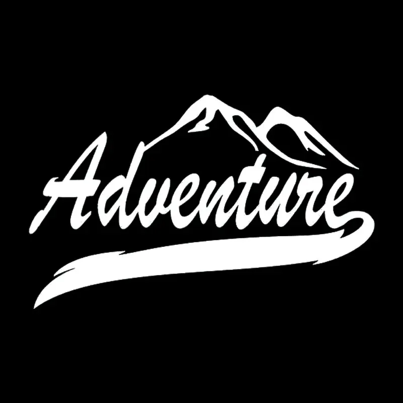 Car Sticker Funny Adventure Camping Hiker Outdoor Sportsman Fashion Auto Exterior Accessories Vinyl Decal,18cm*11cm