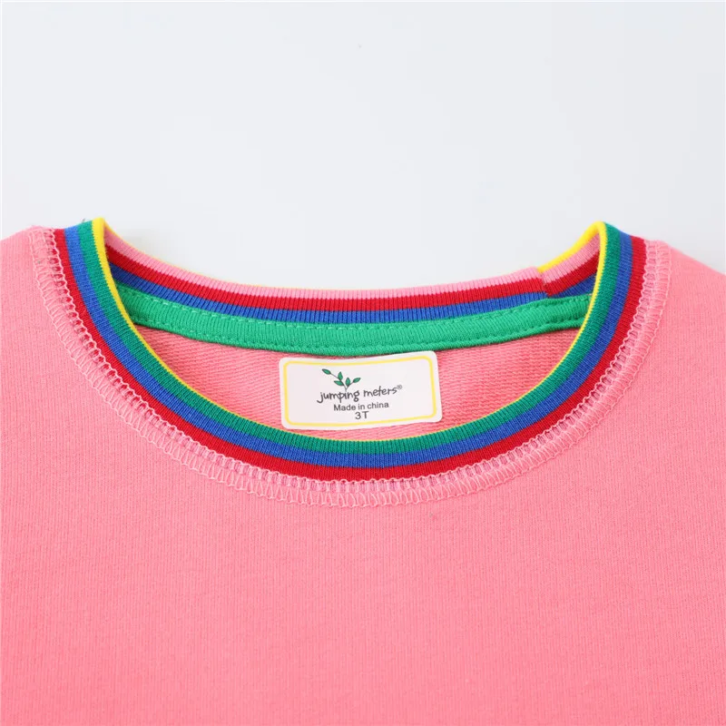 Springen Meter Neue Prinzessin Mädchen Kleider Tiere Stickerei Herbst Baby Kleidung Langarm kinder Kostüm Kinder Kleider – Detail 12