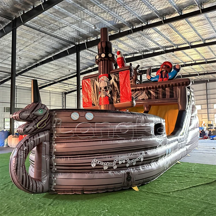 

Commercial PVC Giant Corsair Inflatable Slide Inflatable Castle with Slide