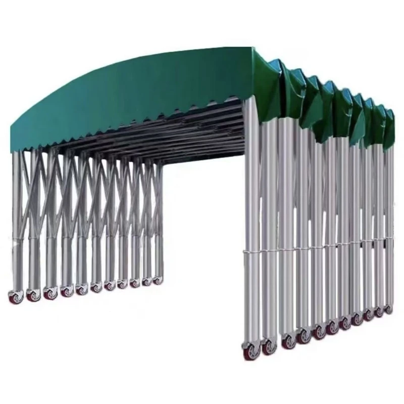 

High Quality Push-pull Canopy Tent Carport Gazebo Waterproof Retractable Roof Tent Custom Color and Size