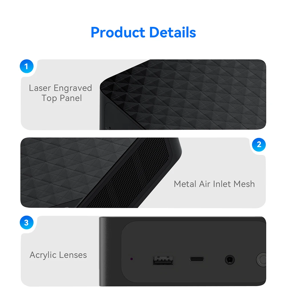 Beelink SEi12 Max мини-ПК Intel i7 12700H (10C/16T до 4,7 ГГц) 32 Гб DDR4 500 Гб M.2 NVMe SSD поддерживает 4K @ 60 Гц двойной HDMI WiFi6