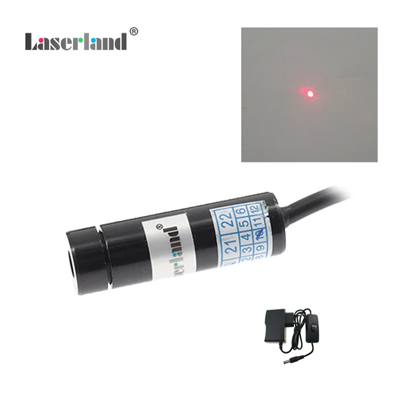 Imagem -04 - Localizador Vermelho do Módulo do Diodo Laser do Ponto 12*40 mm 650nm 10mw