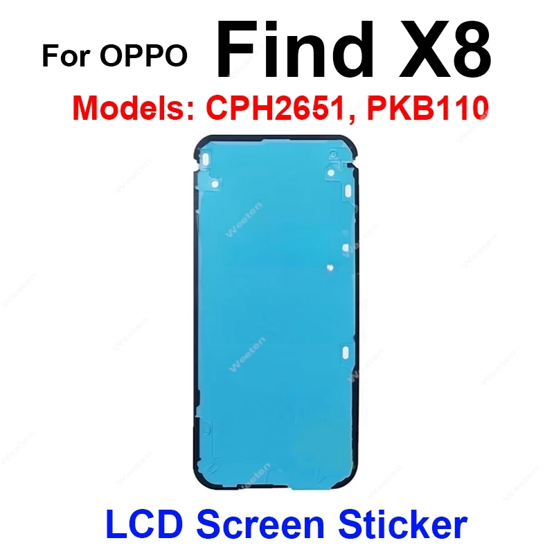 شاشة LCD لاصقة ملصق ل ممن لهم البحث X2 X3 X5 X6 X7 برو لايت نيو الترا الجبهة شاشة LCD ملصق الغراء إصلاح أجزاء