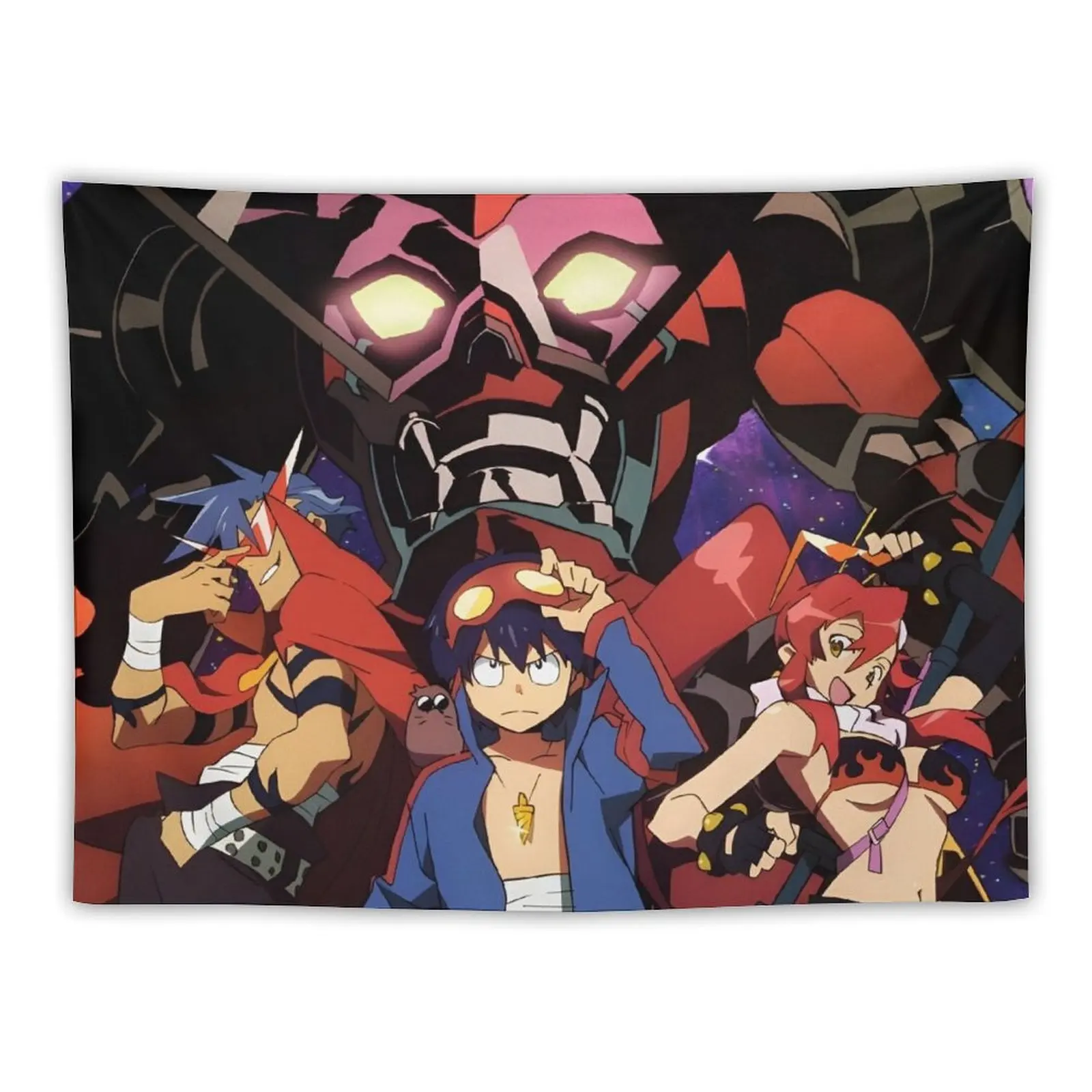 

Gurren Lagann - Cover Image Tapestry Christmas Decoration Home Decoration Accessories Decorations For Room On The Wall Tapestry