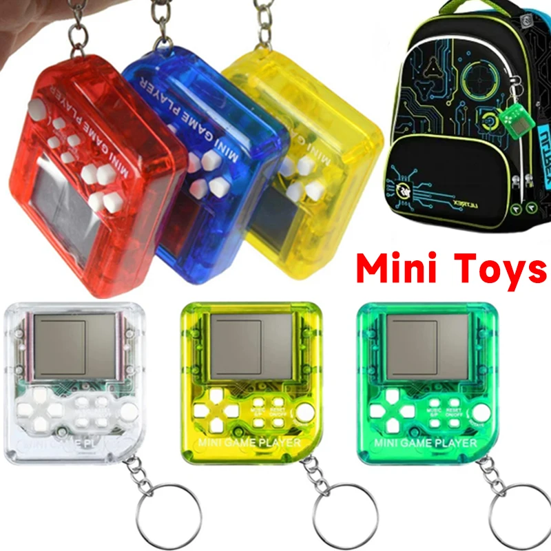 Retro Mini Handheld Game Players Classic Electronic Games Hand Held Console Game Child Puzzle Gaming Console Toys Gift