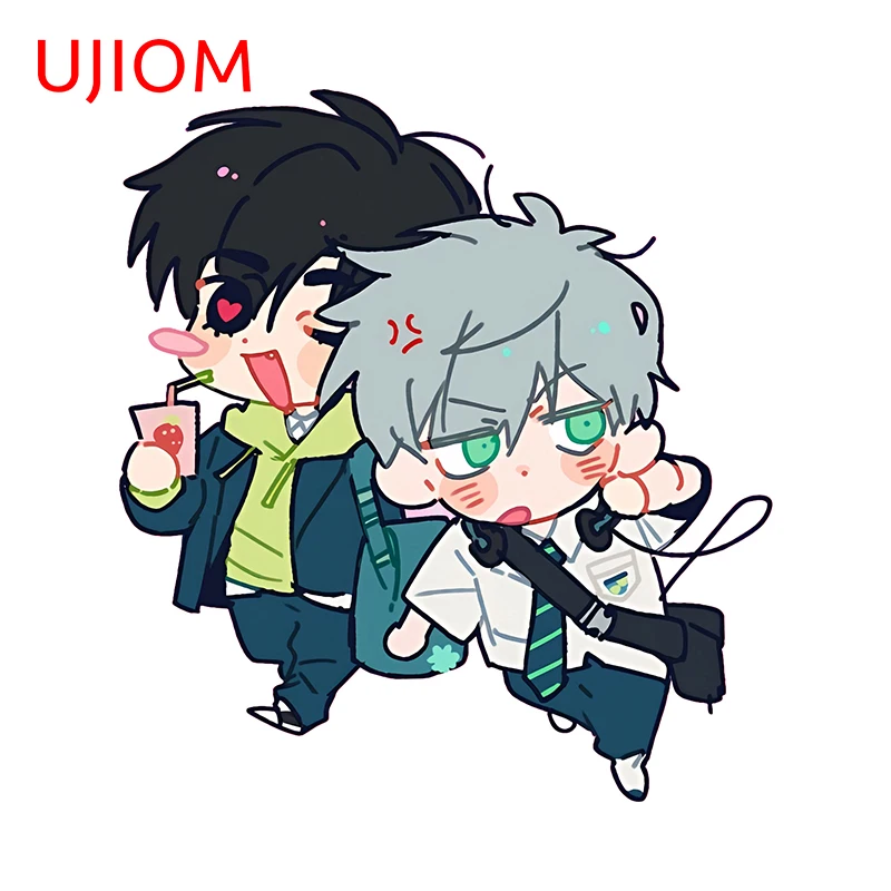 UJIOM For Alien Stage IvanTill Wall Stickers Cute Catrtoon Kitchen Cupboard Decal Amusing Living Room Furniture Accessories