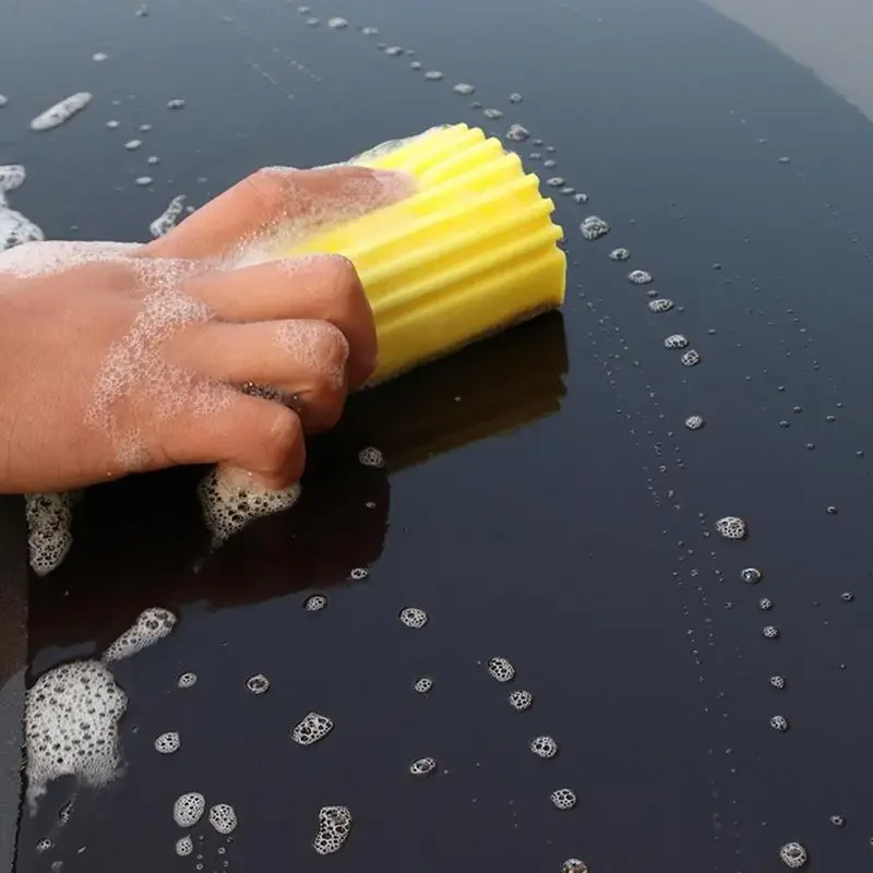 Pva Cleaning Sponge with Water Absorption Stain Removal and Multifunctional Car Cleaning and Household Cleaning Sponge Block