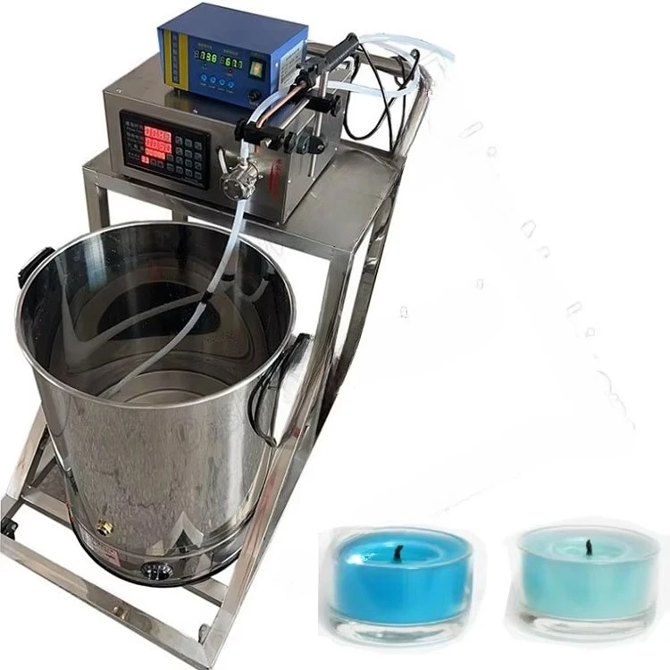 

Hot Heating Wax Dispenser Filling Machine Paraffin Wax Dispenser Candle Making Machine