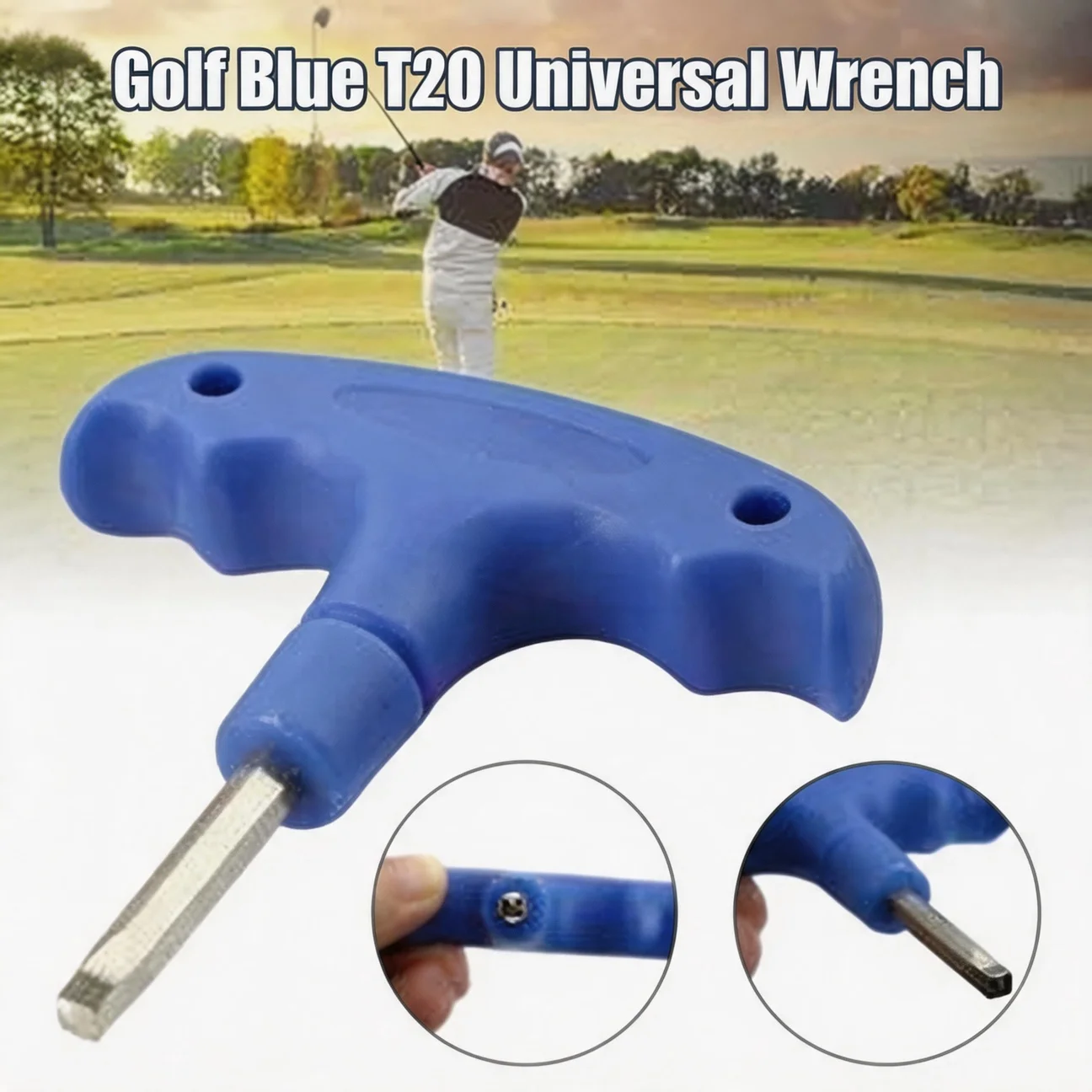 Golf Putting Ball Head Screwdriver T20 Golf Club Wrenches Tools Golf Torque Wrench Golf Head Adjustment Tool Golf Club Driver