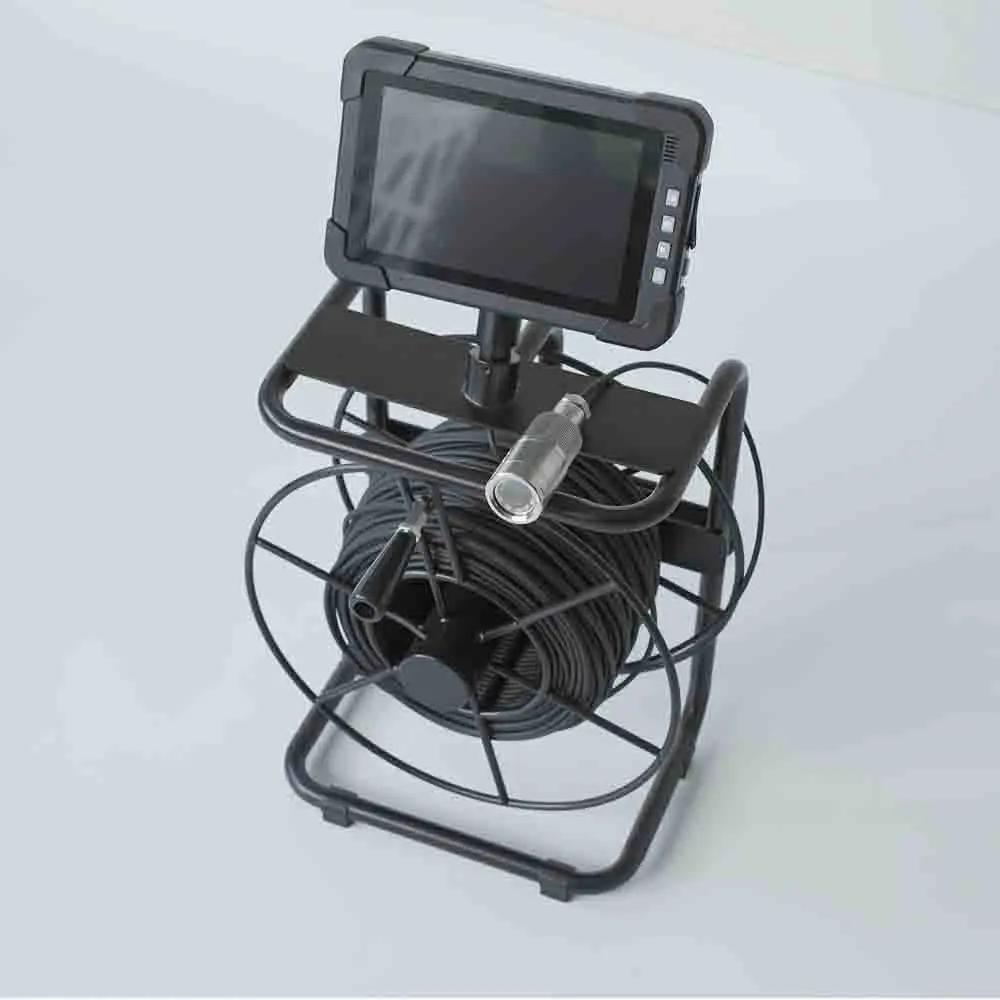 100 meters line 7 inch high definition 5 million deep water well detector