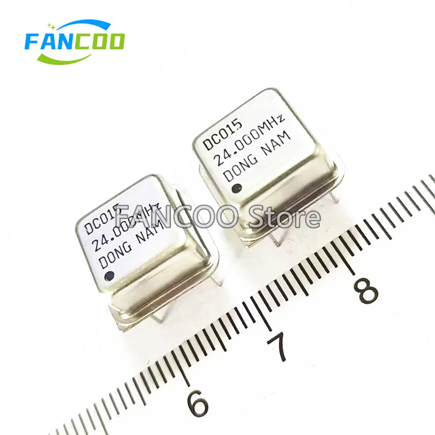 5Pcs 24M 24.000M 24Mhz 24.000Mhz Half Size 3.3V 5V Kristal Klok Oscillator Osc dip-4 24.000