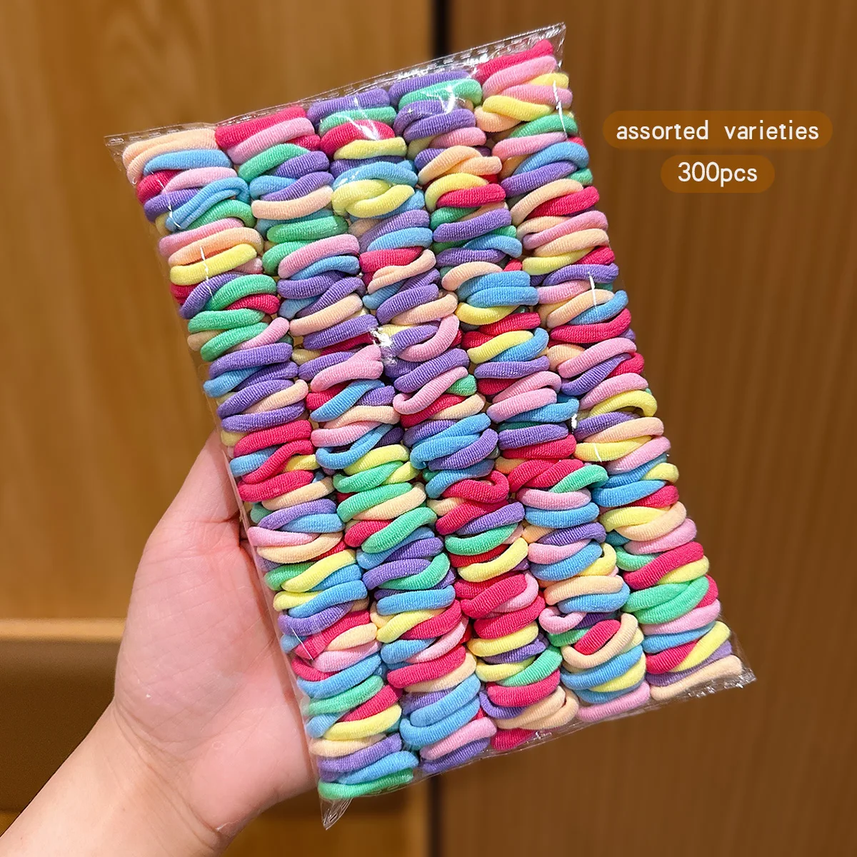 300 Random Color Elastic Bands - đánh giá và giá Women'S Affordable Accessories