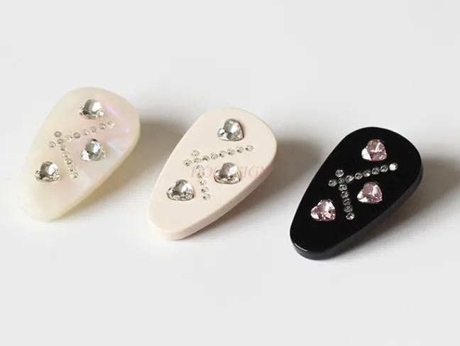 Water Diamond Small Clip Headwear Hairpin Style Side Hairpin Exquisite