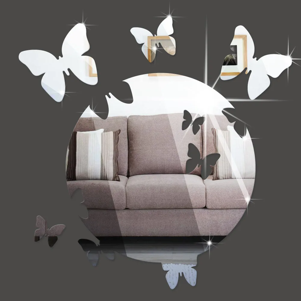 Wall Wall Sticker Art Butterfly Decals Replace Room Spare Sticker Bedroom Living Room Decorations High Quality