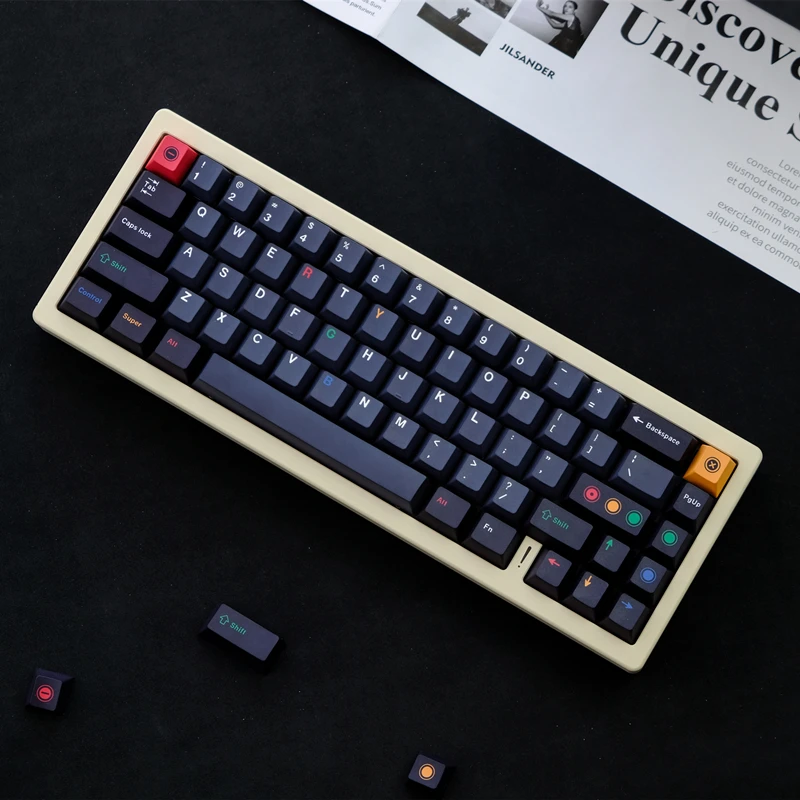 129 キー/セット GMK ブラックライトキーキャップチェリープロファイルキーキャップ PBT 染料昇華キーキャップ MX スイッチ 61/64/68/75/87/104/980