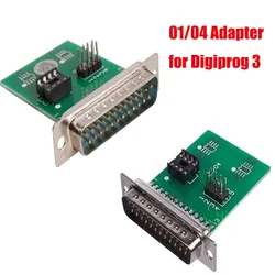 01/04 Adapter for Digiprog 3 V4.94 Diagnostic Device OBD2 Programmer Tool Chip Test Board Work with Digiprog3 ST01 ST04 Cable