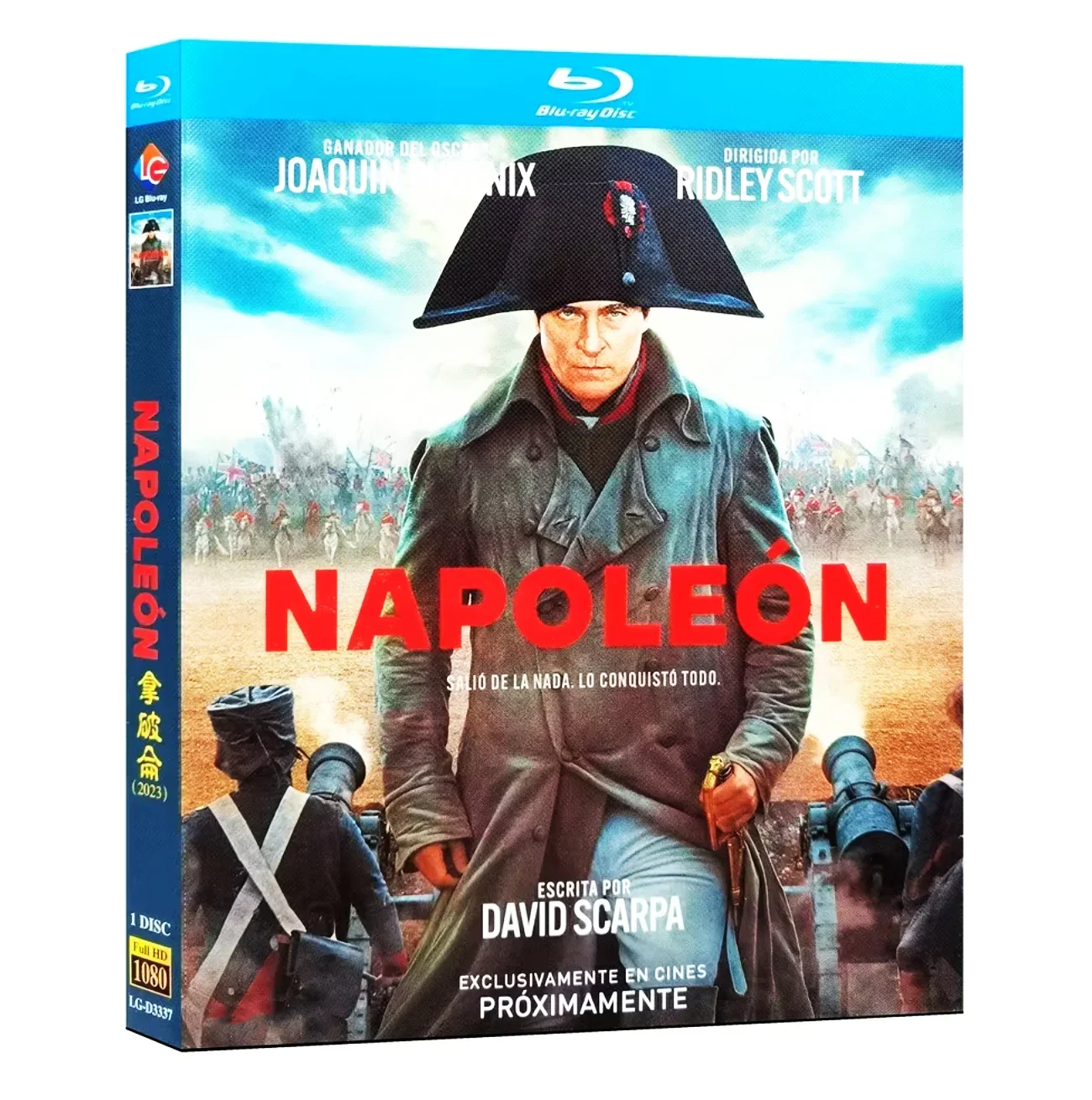 Napoleon (2023) Blu-ray Movie 1080p Full HD All Region NEW Blu-ray disc High Definition BD