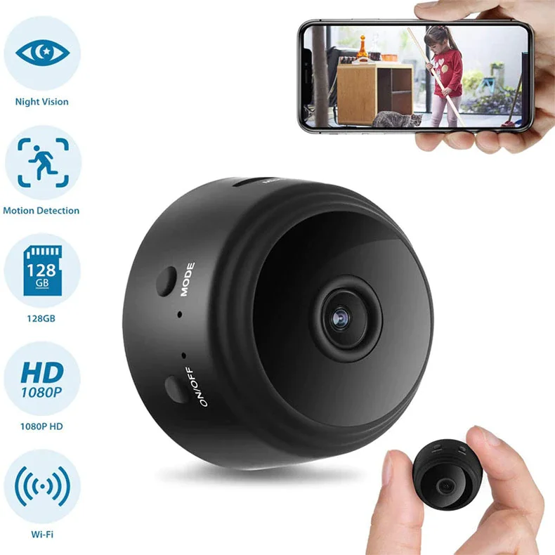 Nieuwe Hot A9 Mini Camera Wifi Camera 1080P Hd Ip Camera Video Beveiliging Draadloze Mini Camcorders Bewakingscamera 'S