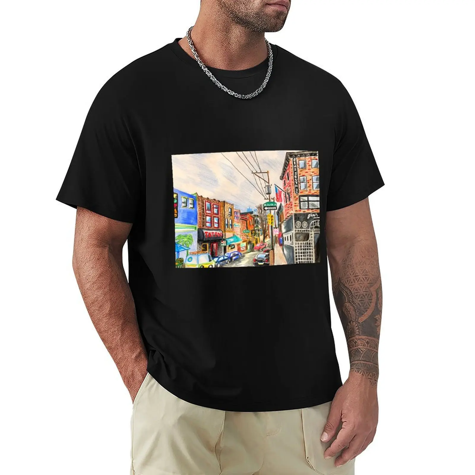

South Street T-Shirt plus size clothes shirts graphic tees mens graphic t-shirts