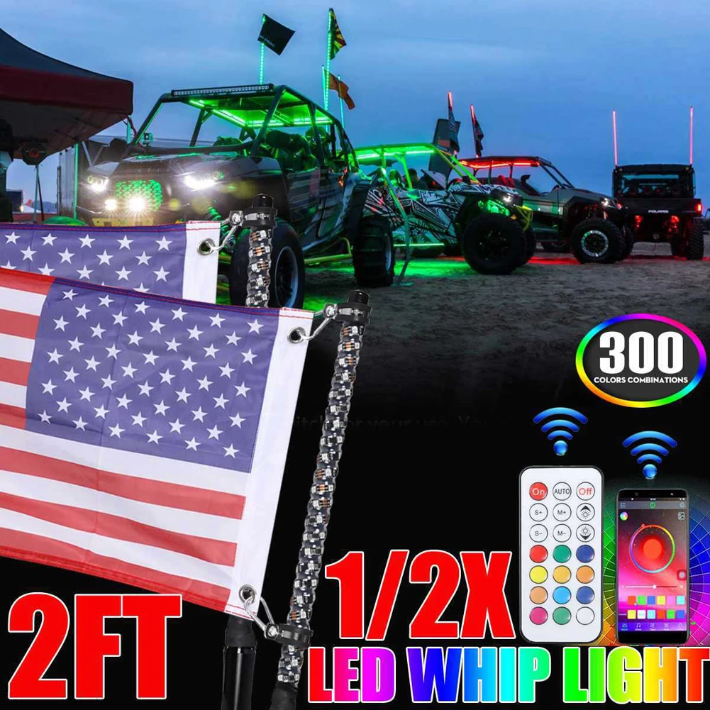 La Luz de Bandera LED Perfecta para tu ATV, Motocicleta o Camioneta Off-Road: Todo lo que Necesitas Saber