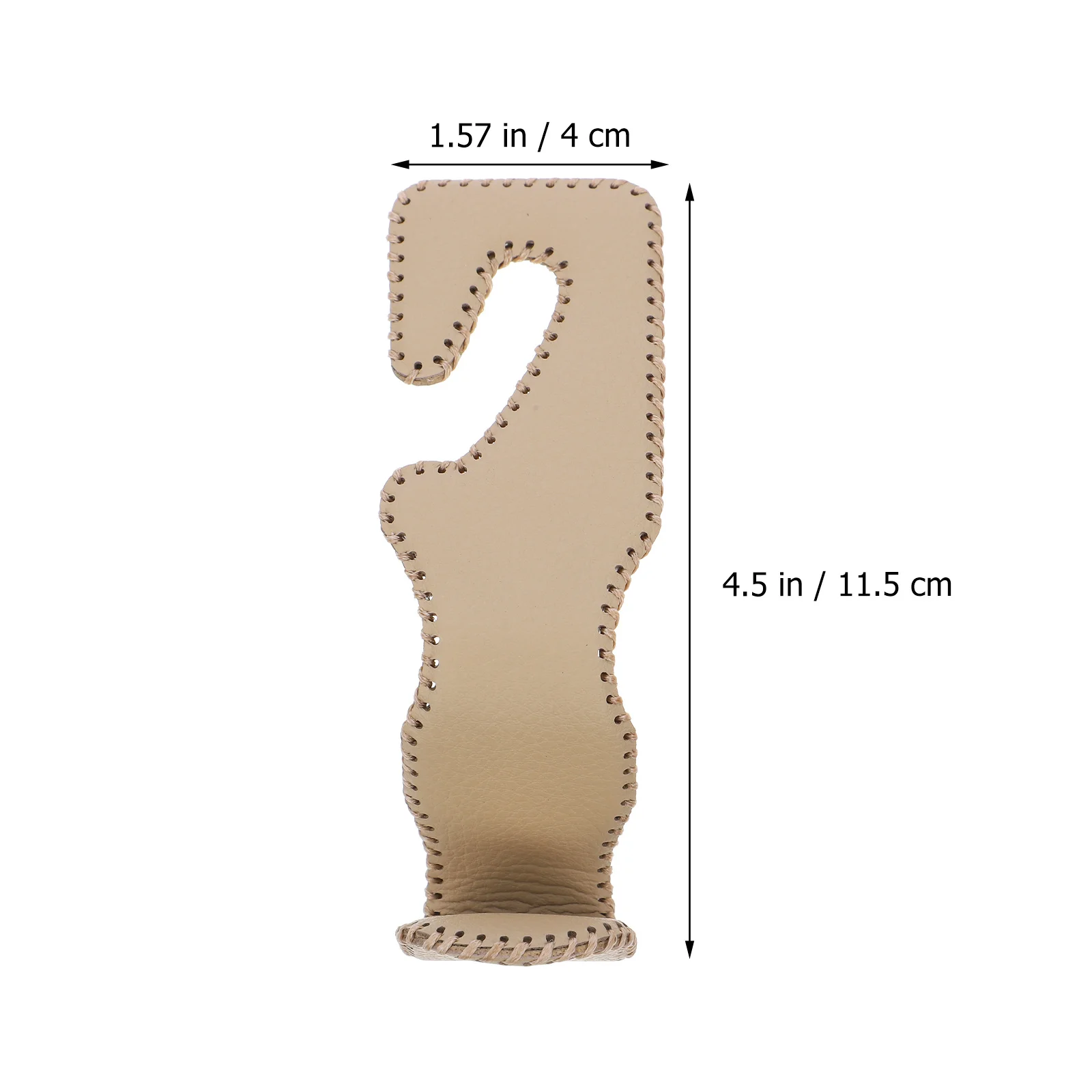 2 قطعة شماعات مسند الرأس الخلفي للسيارة والفولاذ المقاوم للصدأ لتعليق البقالة والمظلات وحقائب اليد وشماعات مسند الرأس الخلفي للسيارة #5