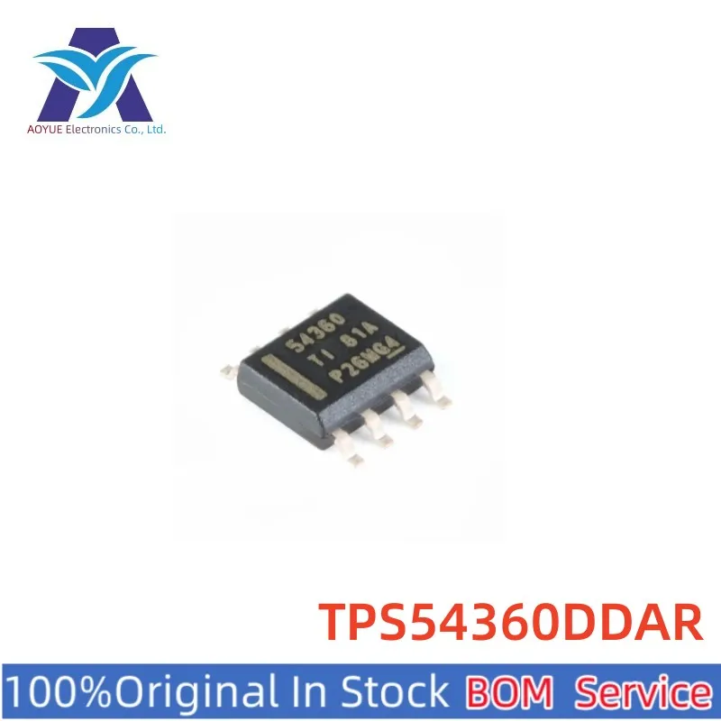 New Original Stock IC TPS54360DDAR TPS54360 54360 SOP8 DC-DC power chip Conv DC-DC 4.5V to 60V Synchronous Step Down Single-Out