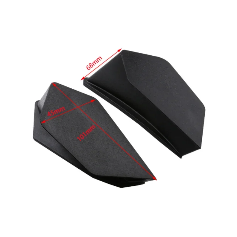 2PCS High Quality Scoooter Dynamic Motorcycle Wing Kit Motorbike Scooter Aerodynamic Motorbike Winglet Kits