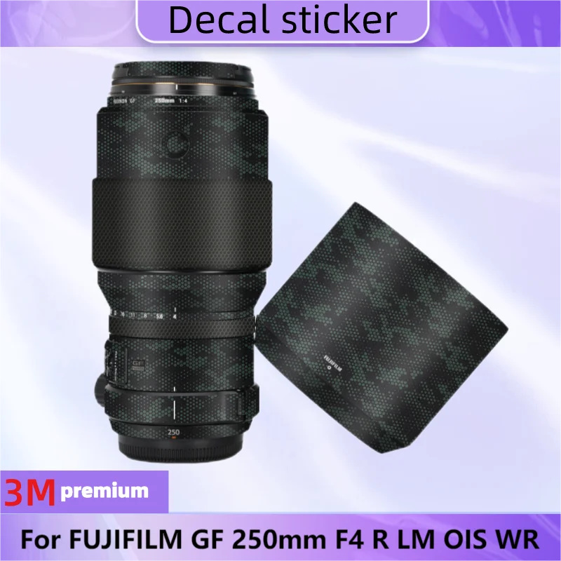 

For FUJIFILM GF 250mm F4 R LM OIS WR Lens Sticker Protective Skin Decal Vinyl Wrap Film Anti-Scratch Protector Coat GF250 F\4