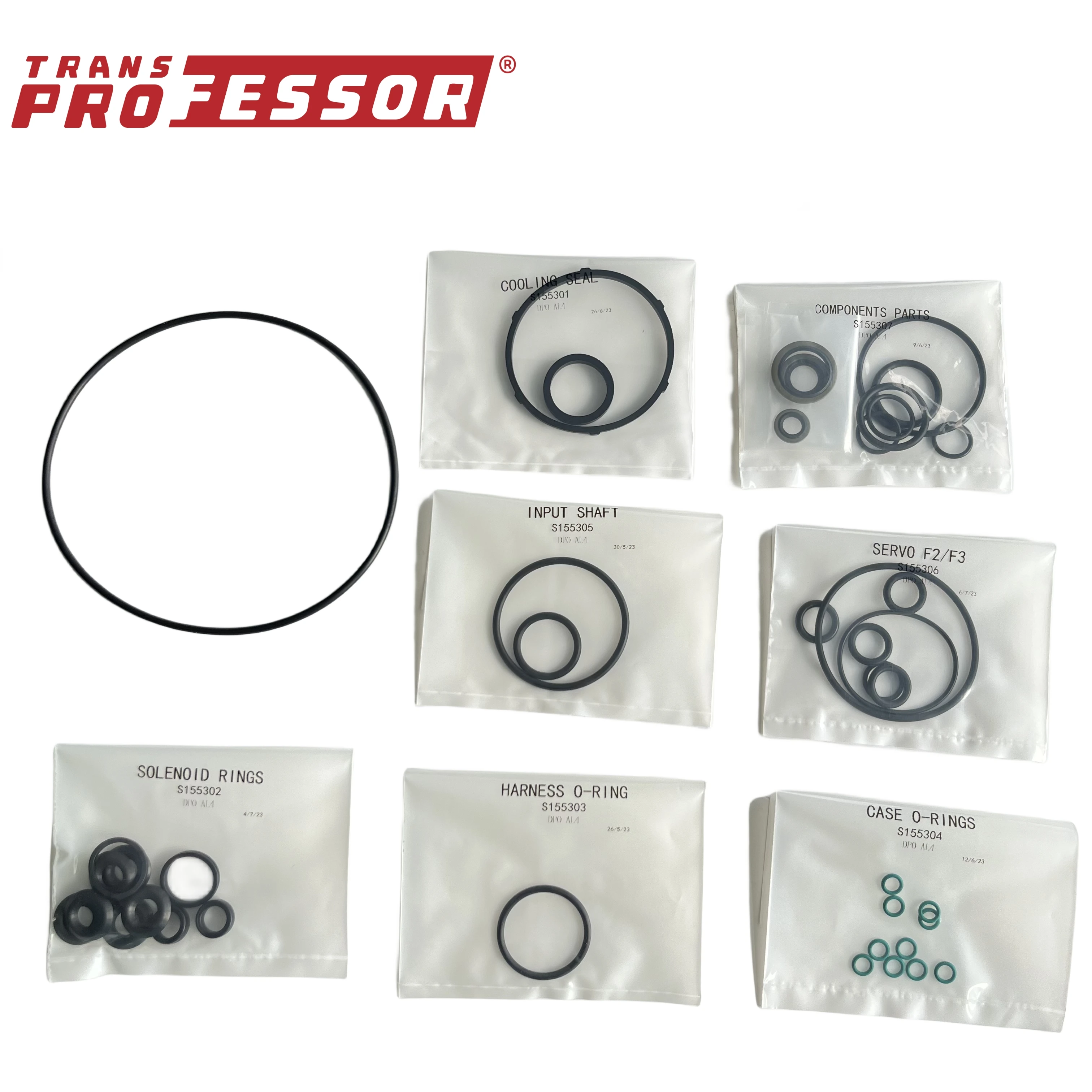 AL4 DPO Transmission Rubber Ring Kit, Transprofessor Harness O-rings Solenoid Rings for Peugeot Citroen Renault Car Accessories