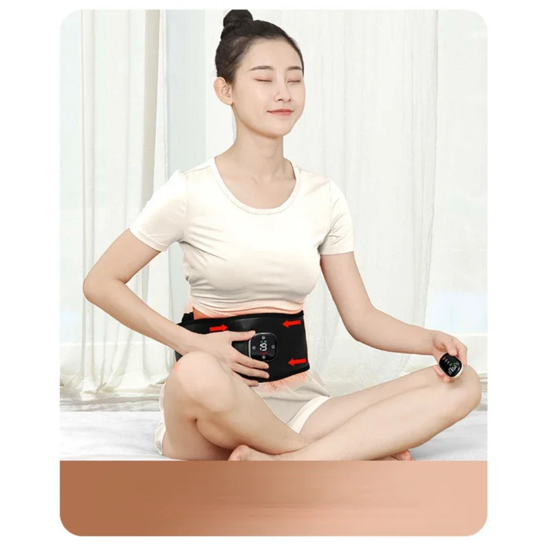 Postpartum Belly Band, Diastasis Recti Recovery Belt, Abdominal Acupressure Massager, Vibration Training for Core Strengthening.