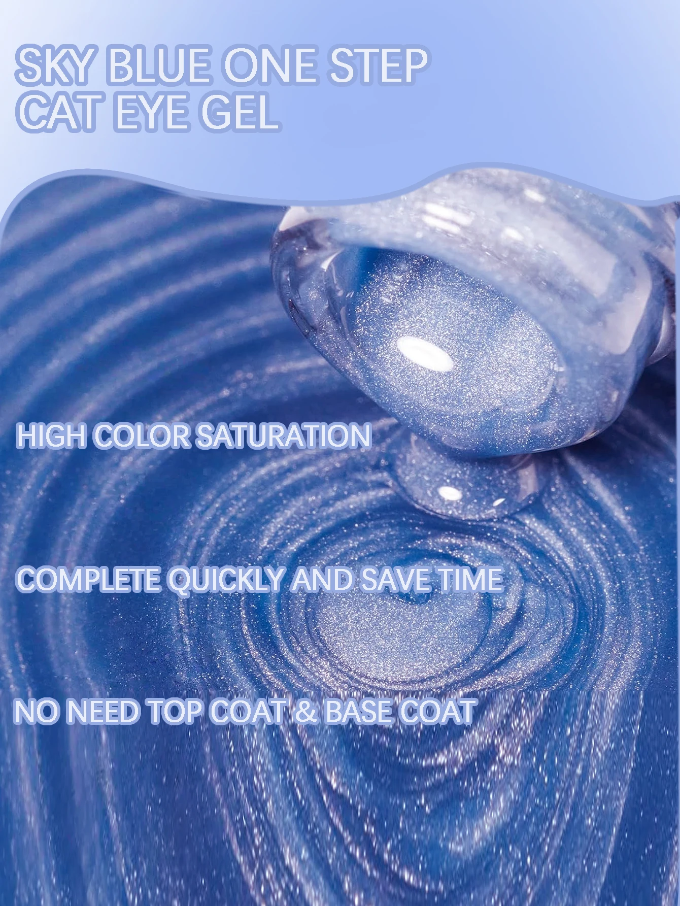 جل طلاء أظافر 5 في 1 بخطوة واحدة (لا يتطلب معطف علوي ومعطف أساسي) طلاء أظافر جل أزرق 15 مل طلاء أظافر خريفي لامع بالأشعة فوق البنفسجية #4