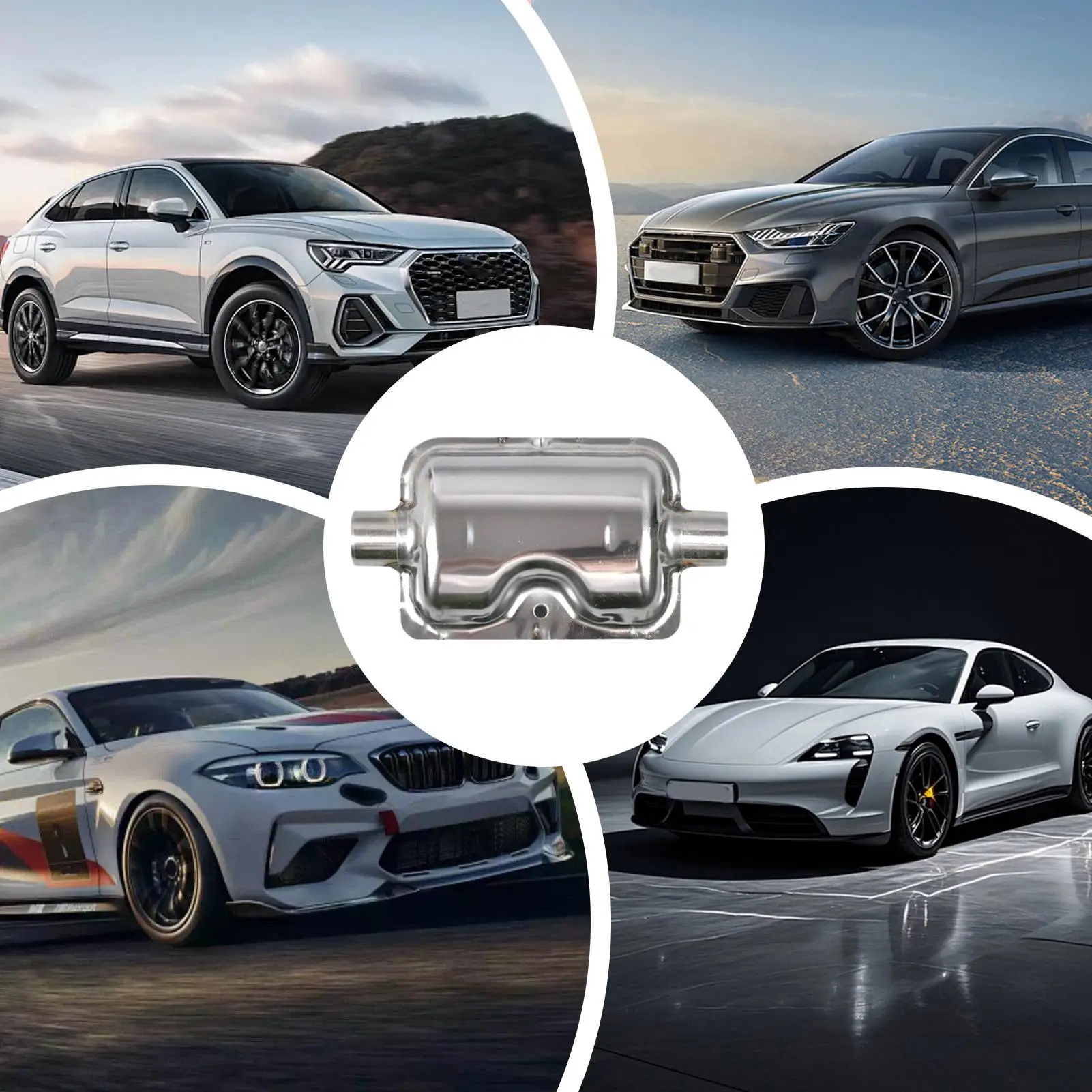 

Автомобильный глушитель, парковочный обогреватель, глушитель, аксессуары для шумоподавления, алюминиевый сплав для парковочного автомобиля, шумоподавитель грузовика